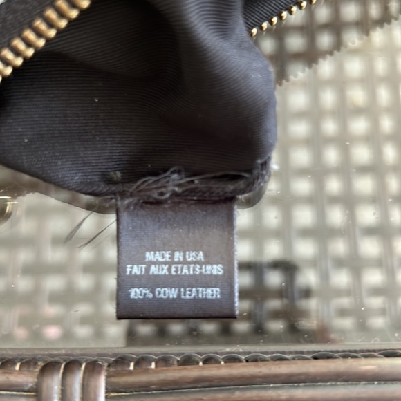 Oliveve Hair Calf Leopard Print Clutch - Picture 10 of 10